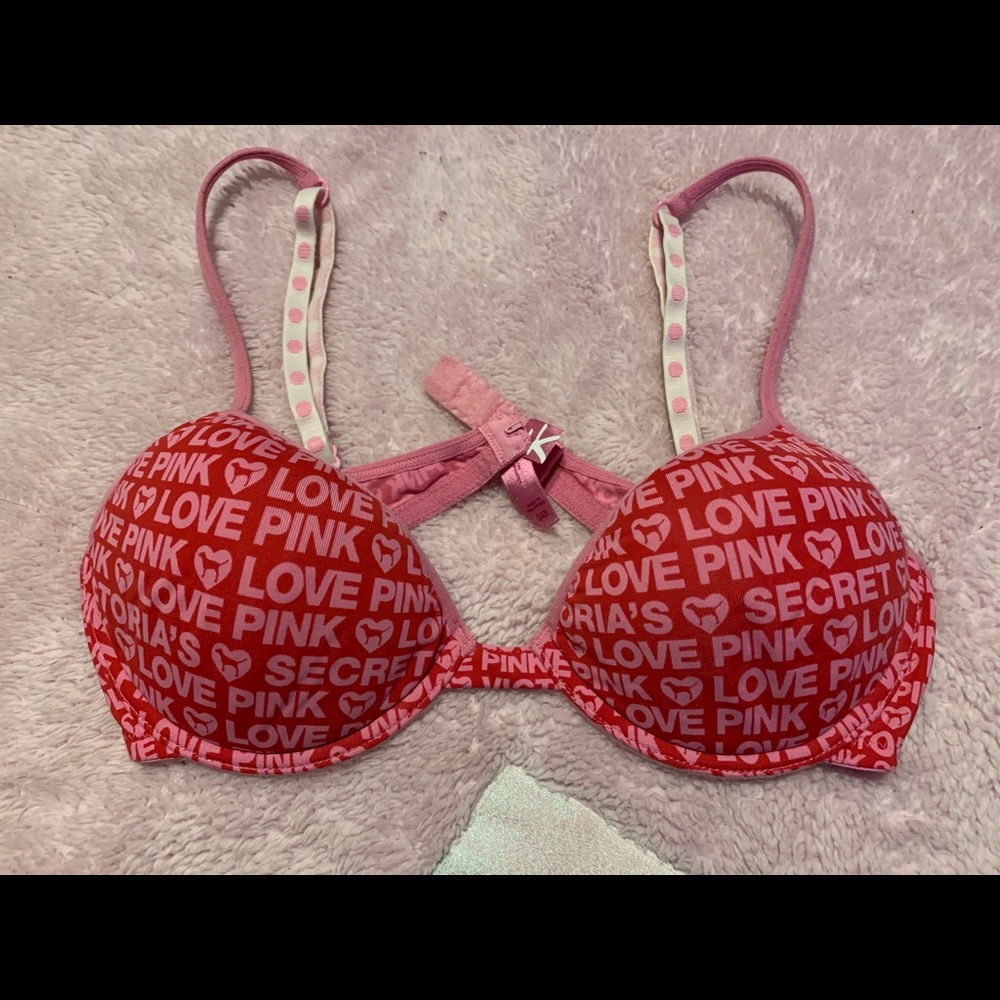 Vintage Pink Victoria Secret Bra👙